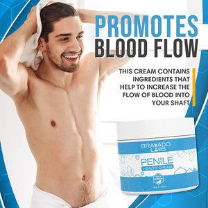 promotes blood flow this cream contains ingredients that help to increase the flow of blood into your shaft