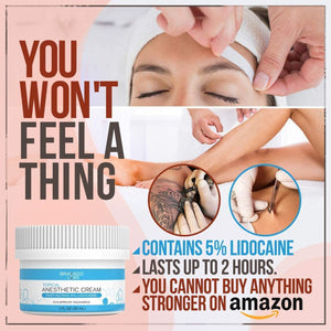 you wont feel a thing contains 5% lidocaine lasts up to 2 hours