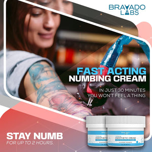 fast acting numbing cream in just 30 minutes you wont feel a thing stay numb for up to 2 hours